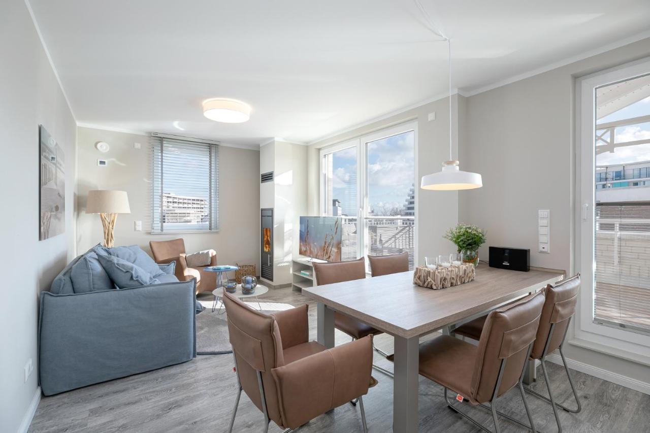 格洛米茨Wicheldorfstrasse 48A Penthouse Am Kurpark公寓 外观 照片